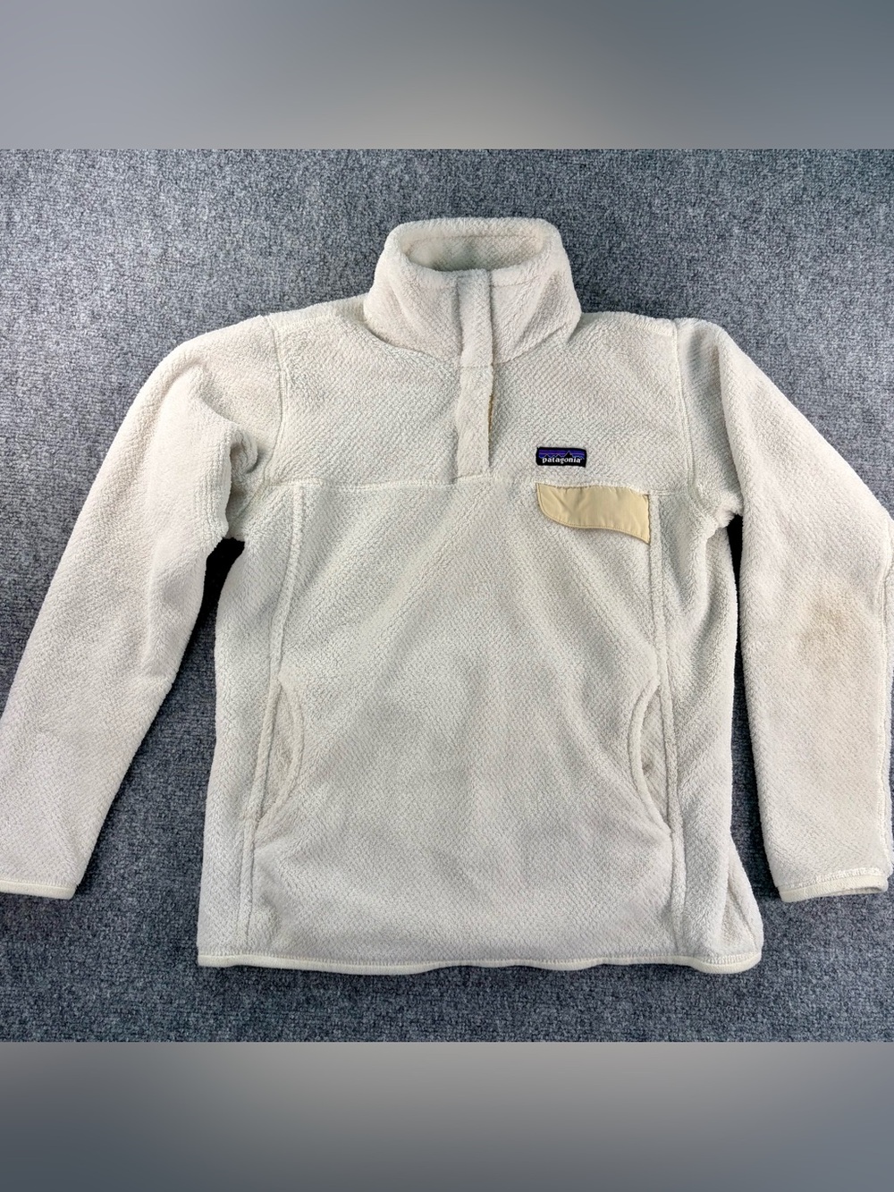 Patagonia Women’s Re-Tool Snap T Ivory Fleece Pullover